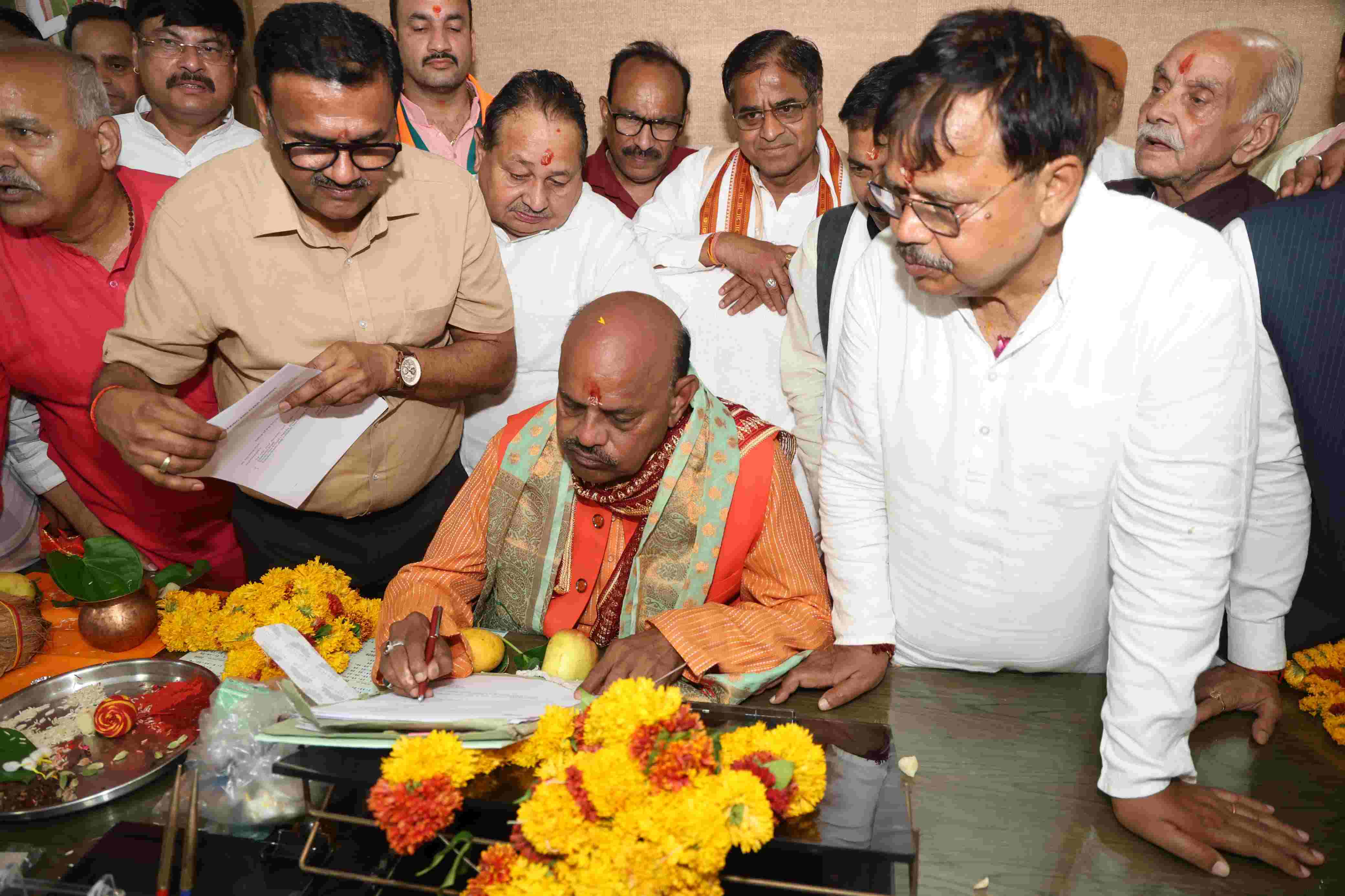 महाराज साहब के नेतृत्व में साडा क्षेत्र को मिलेगी नई गति : अशोक शर्मा